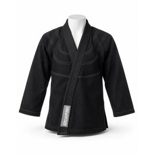 Break Point Gi Jacket Youth K2 Black Brazilian Jiu-Jitsu Pearl Weave Cotton